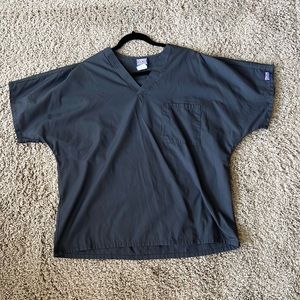 Large grey Cherokee scrub top